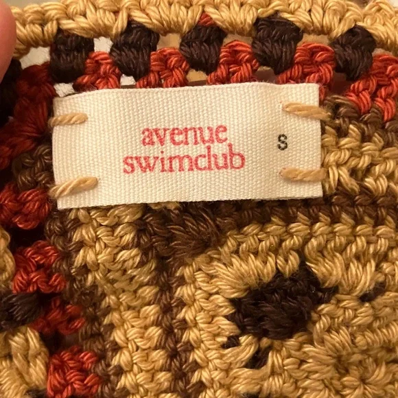 Avenue Swimclub Crochet Bathing Suit - Picture 9 of 9